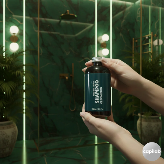 Shampoo de Crecimiento | 5% Minoxidil + Biotina | 250ml